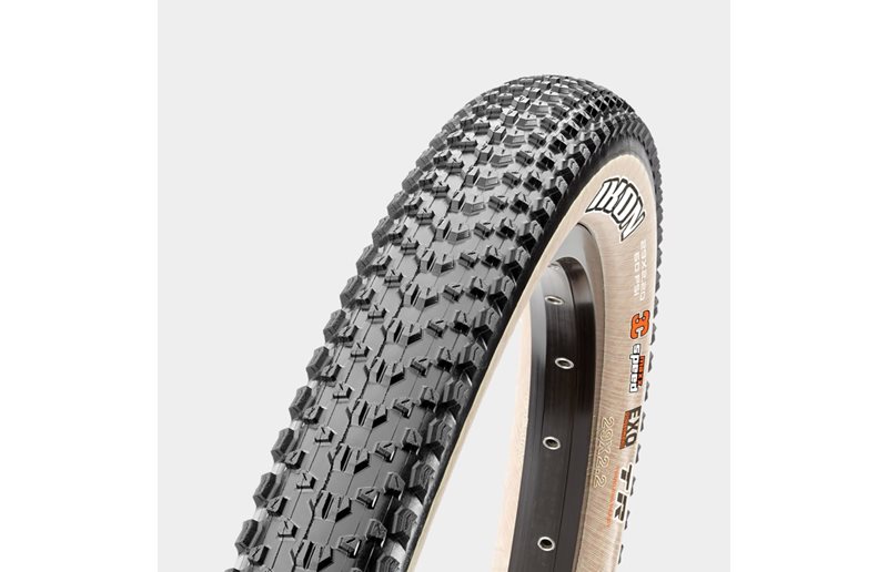 Rengas Maxxis Ikon 3CS/EXO/TR Dark Tan Wall 57-622 (29x2.20") Taitettava Musta/Ruskea