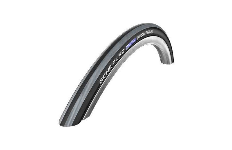 Pyörätuolin rengas Schwalbe Rightrun Plus SmartGuard Black N Roll 25-540 (24x1.00") Musta/Harmaa