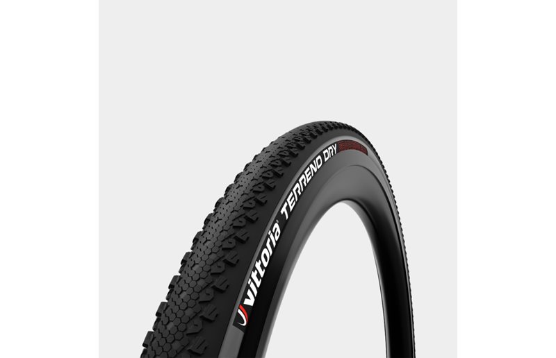 Gravel-rengas Vittoria Terreno Dry Gravel Endurance Tubeless TNT G2 31-622 (700x31c) Musta/Harmaa Taitettava