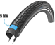 XLC Rengas VT-C09 47-559 (26x1.75") Musta/Heijastava