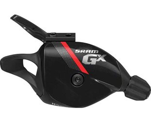 SRAM Växelreglage GX, höger, trigger, 11 växlar, svart/röd