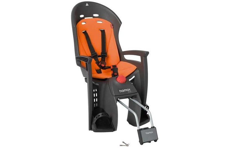 Hamax Cykelsits Smiley W/Lockable Bracket