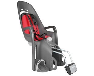 Hamax Cykelsits Zenith Relax Med Ramfäste Grey W/ Red Padding