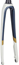 Foraffjedring Trek Domane SL6 WSD 50-54 cm hvid/blå