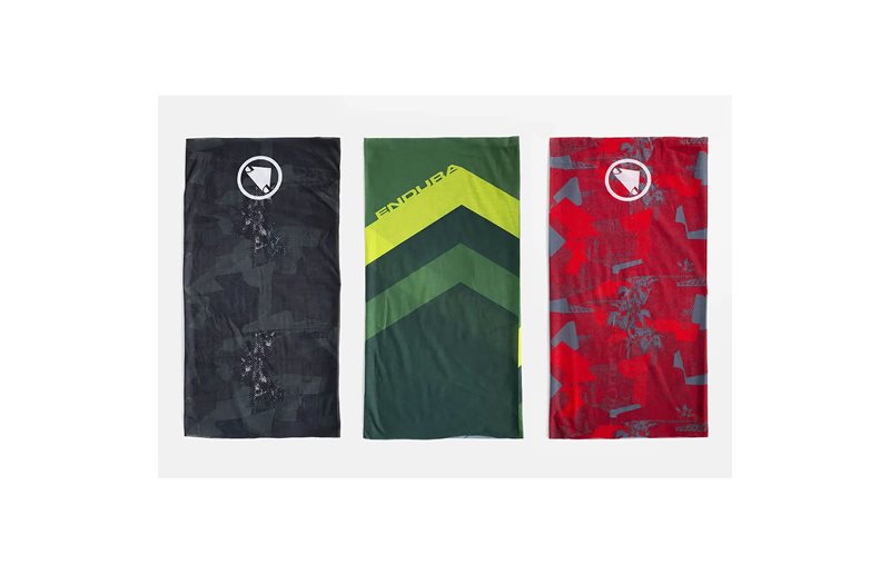 Endura Kauluri Aw2019 Singletrack Multitube Forestgreen OneSize Rustred