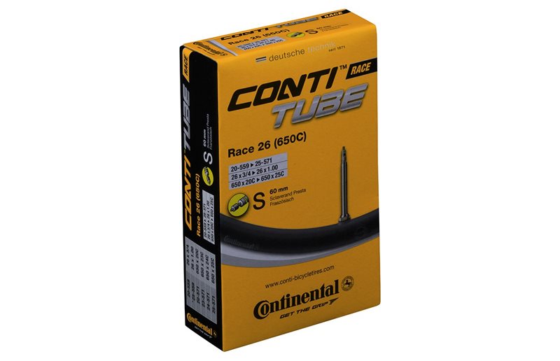 Cykelslang Continental Race 26" Presta 60mm 20/25-559/571