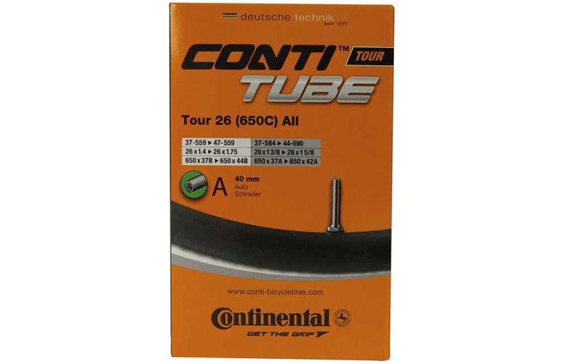 Continental Pyöränsisäkumi Tour Tube All 37/47-559/590 Autonventtiili 40 mm