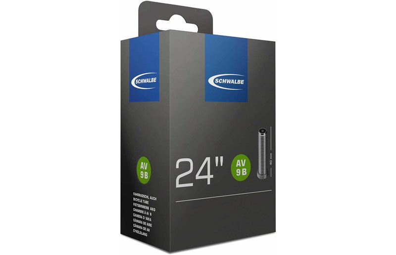 Sisärengas Schwalbe AV 9B Extralight 24" 20/28-540/541 AV Schrader/Autoventtiili 40mm