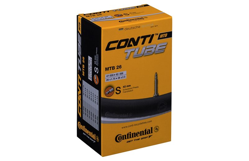 Cykelslang Continental MTB 26" Presta 42mm 47/62-559