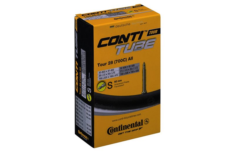 Continental Cykelslang Tour Tube All 32/47-622/635 Racerventil 60 mm