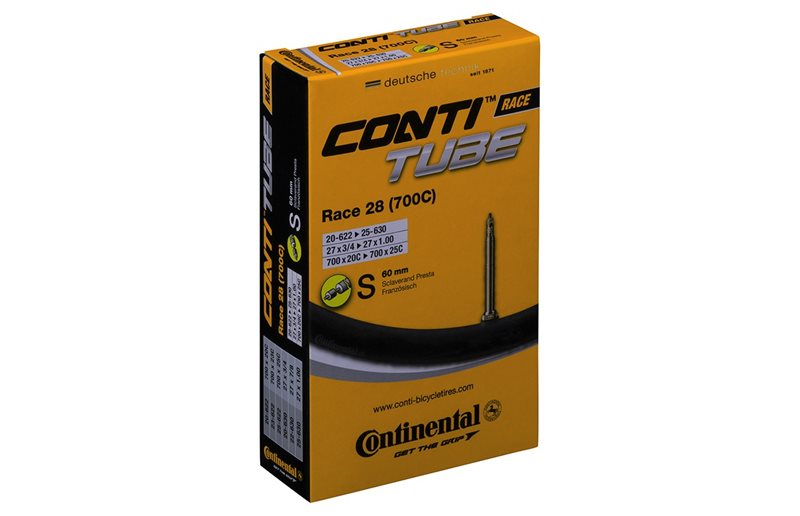 Cykelslang Continental Race 28" Presta 60mm 20/25-622/630