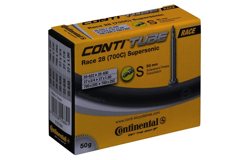 Sykkelslange Continental Race Supersonic 28" Presta 60mm 20/25-622/630