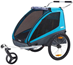 Pyöräkärry Thule Coaster XT (kahdelle lapselle) Sininen