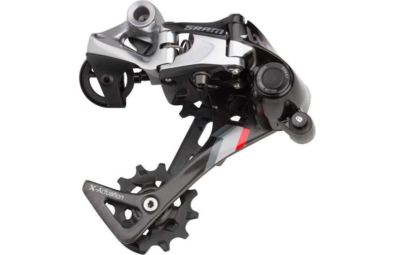 Takavaihtaja SRAM XX1 Type 2.1 11-vaihteinen Long Cage Musta/Punainen