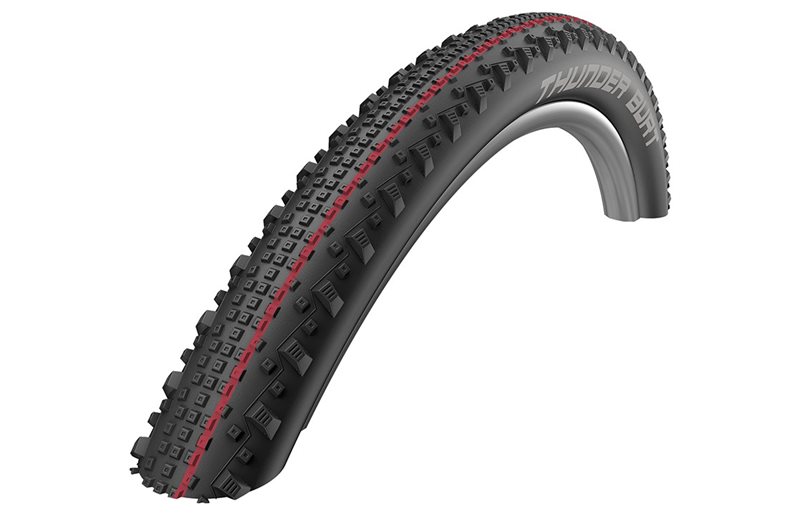 Schwalbe Polkupyöränrengas Thunder Burt Addix Speed TLR 57-584 (27.5X2.25") Musta Taitettava