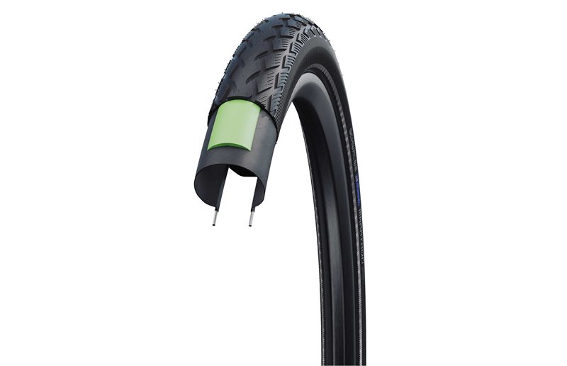 Schwalbe Rengas Marathon Endurance Greenguard 47-622 (28X1.75") Musta/Heijastava