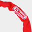 Kædelås Abus 4804 rød 75 cm