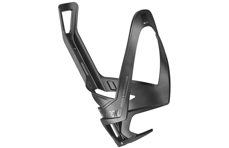 Flaskeholder Elite Rocko Carbon sort