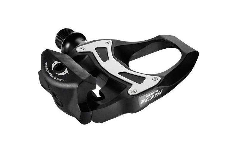 Sykkelpedaler SPD-SL Shimano PD-R7000 105 Black