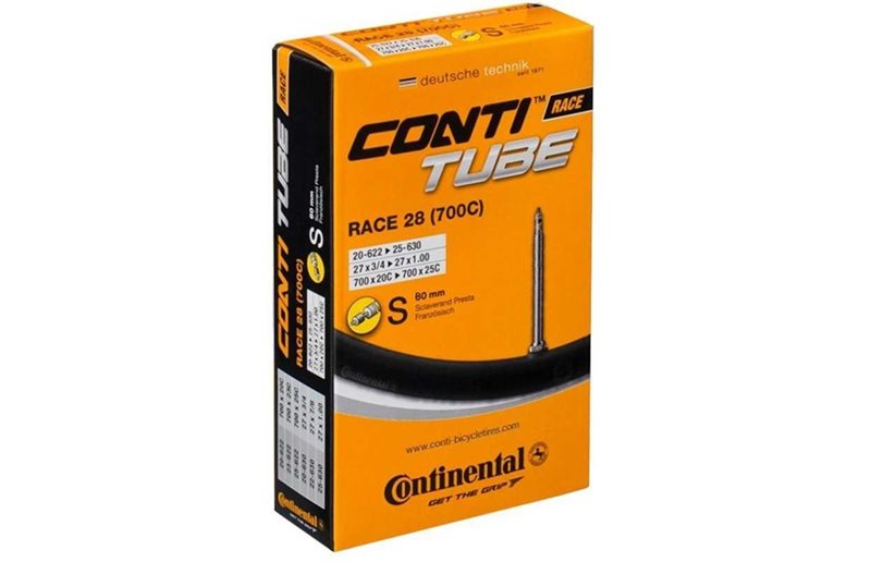 Continental Pyöränsisäkumi Race 28 18/25-622/630 kilpailuventtiili 80 mm
