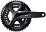 Krankset Shimano 105 FC-R7000 2 x 11 gear 50/34T 172.5 mm sort