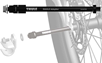 Thule Läpiakseli-adapteri Maxle/Trek Thru-Axle Adapter