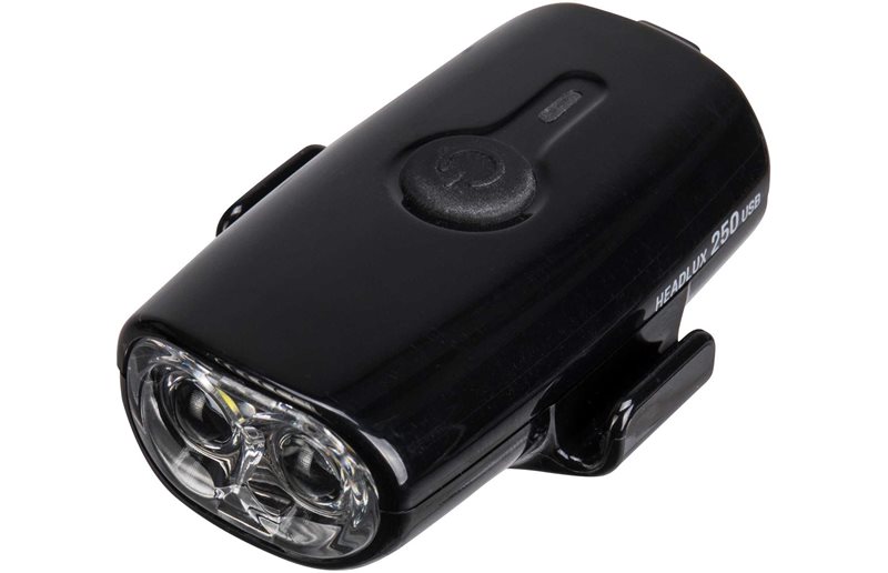 Polkupyörän valo Topeak Headlux 250 lumen USB-ladattava