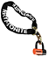 Ketjulukko Kryptonite New York Noose 1213 12mm/130cm