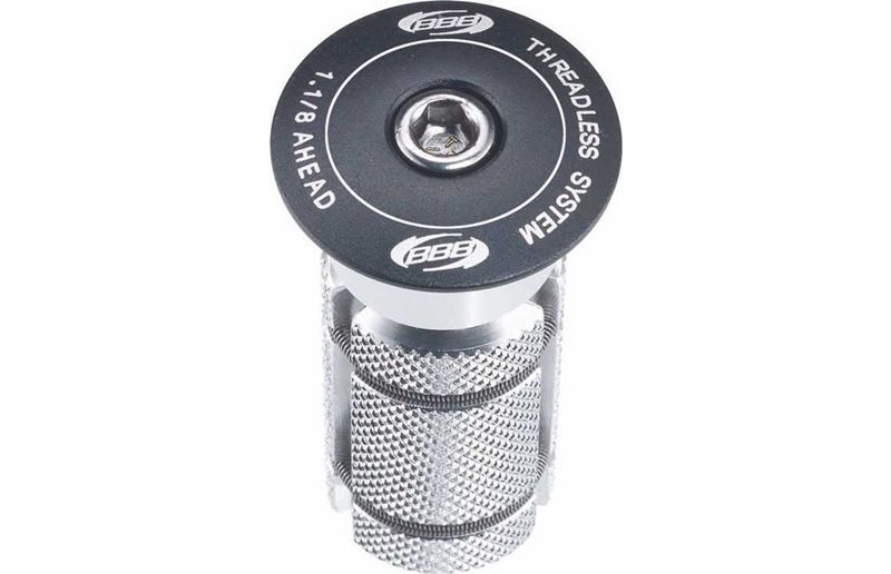 Dæksel + Expander BBB Powerhead 1 1/8" sort