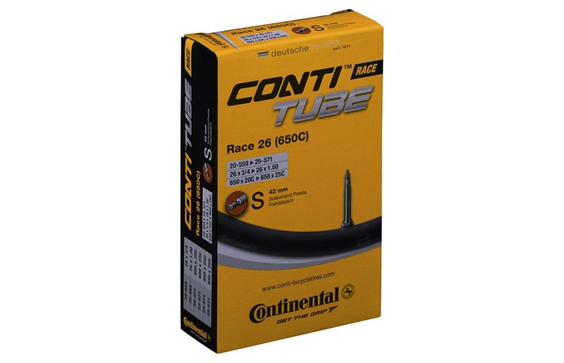 Continental Pyöränsisäkumi Race Tube 20/25-559/571 Kilpailuventtiili 42 mm