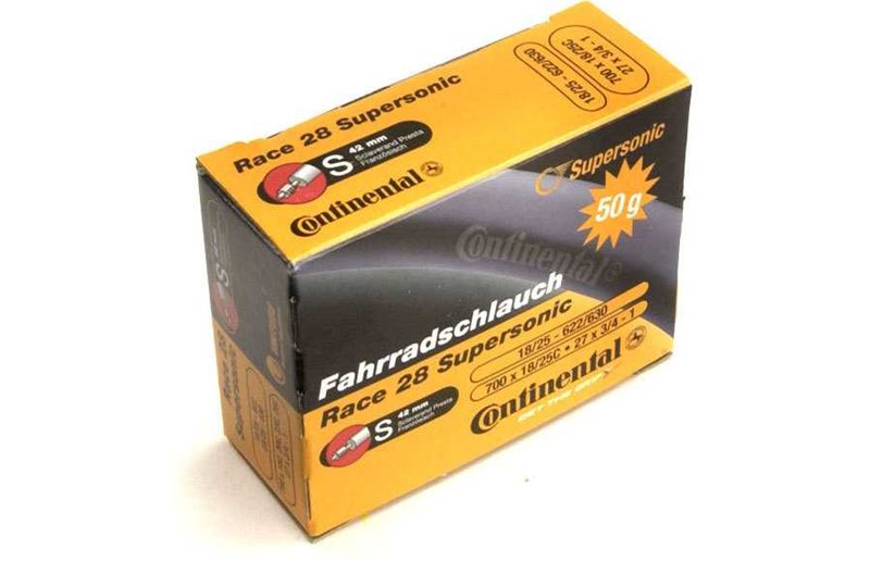 Sykkelslange Continental Race Supersonic 26" Presta 60mm 20/25-559/571