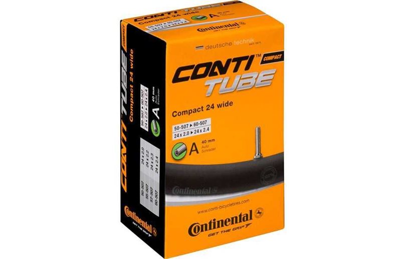 Continental Sisärengas Compact Tube Wide 50/60-507 Autoventtiili 40mm