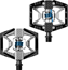 Yhdistelmäpolkimet Crankbrothers Double Shot 2 Musta/Harmaa/Sininen