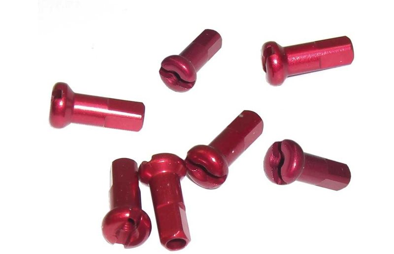 DT Swiss Ekernippel DT Swiss Aluminium 2 X 12 mm Rød Stk