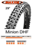 Cykeldæk Maxxis Minion DHF 3C Maxx Terra DD TL-Ready 58-622 (29 x 2.3") foldbart sort