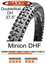 Cykeldæk Maxxis Minion DHF Supertacky WT 63-584 (27.5 x 2.5") sort