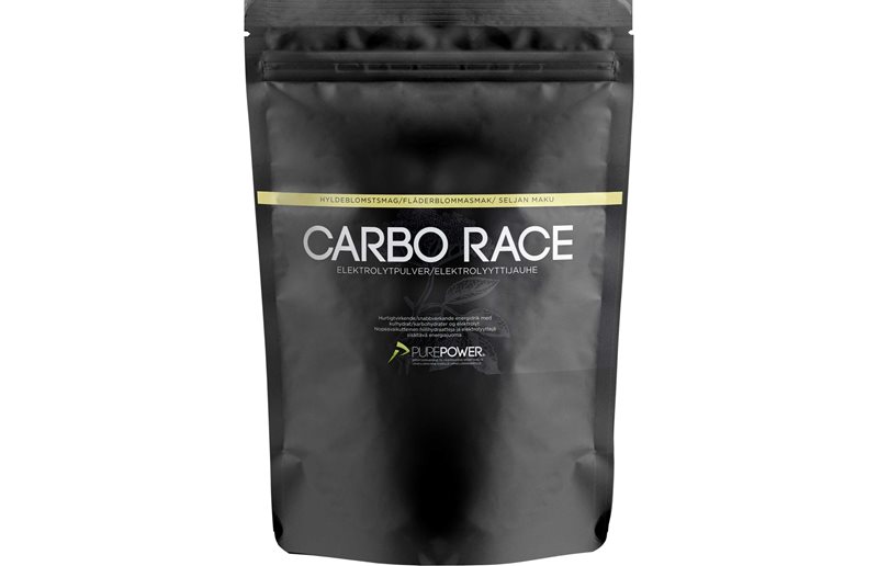 Sportsdrik PurePower Carbo Race Elektrolyt Hyldeblomst 50 gram