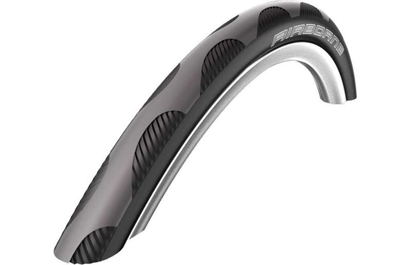 Schwalbe Rullstolsdäck Airborne Hd Speed Guard Black N Roll 30-540 (24 X 1.20") Vikbart Svart