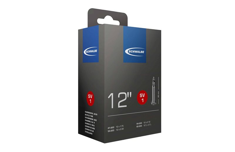 Schwalbe Cykelslange SV 1 Standard 47/62-203 Racer ventil 40 mm