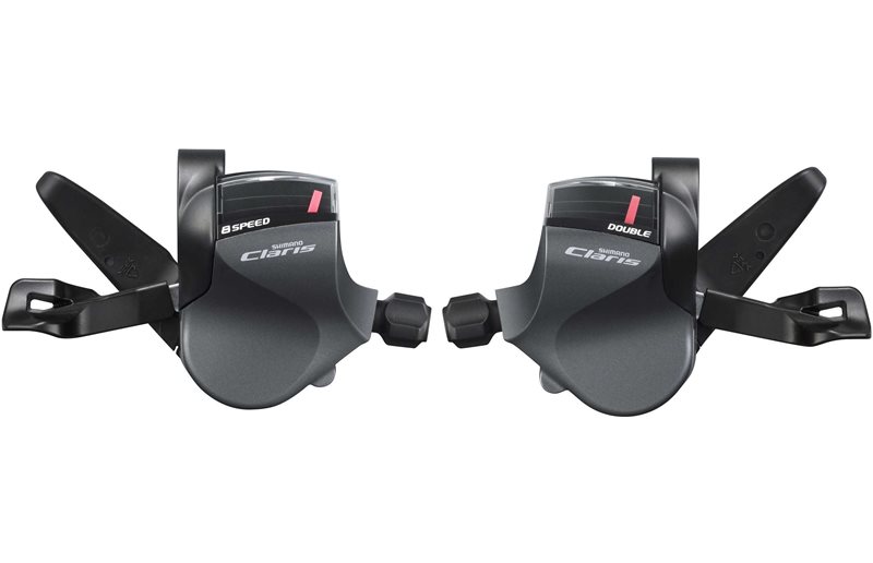 Gearskifter Shimano Claris SL-R2000, sæt, flatbar, 2 x 8 gear