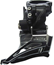 Forskifter Shimano Deore FD-M6025-H, 2 gear, high clamp, dual pull