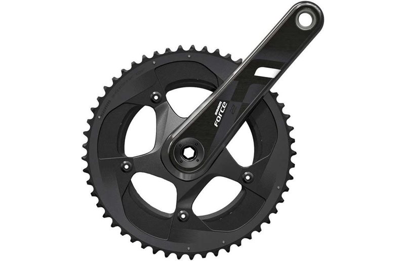 Kampisarja SRAM Force 22 BB30 2x11-vaihteinen 53/39T Yaw 172.5mm 45mm ketjulinja BCD 130mm