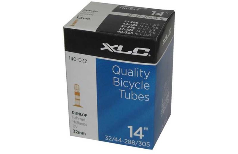 Sisärengas XLC VT-D14 14" 37/44-288/305 DV Dunlop/Perusventtiili