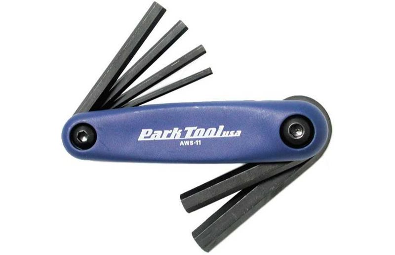 Monitoimityökalu Park Tool AWS-11 Fold-Up Hex Wrench Set Kuusiokoloavain 6-osainen 3/4/5/6/8/10mm
