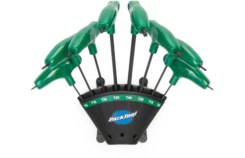 Torx-avainsarja Park Tool PH-T1.2 P-Handl Torx Wrench Set 8-osainen T6-T40