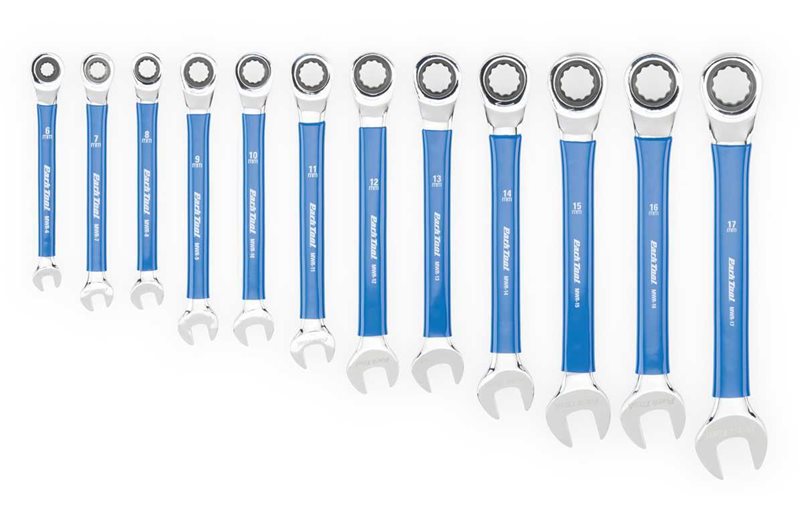 Räikkälenkkisarja Park Tool WRE Ratcheting Metric Set 6-17mm