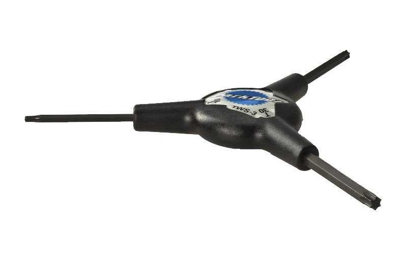 Torx-avain Park Tool TWS-3 3-Way Torx Wrench Kolmipäinen Y-avain T10/T25/T30