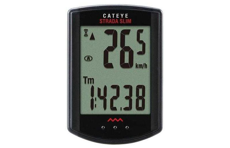 Cykelcomputer Cateye Strada Slim CC-RR310W