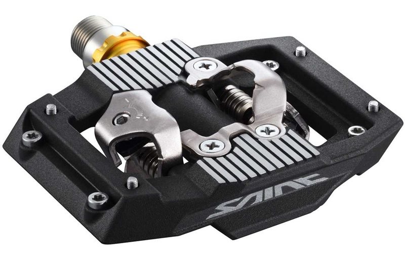 Cykelpedaler Shimano Saint PD-M821 inkl. pedal klodser SM-SH51