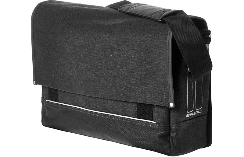 Pakketaske Basil Urban Fold 16 l sort